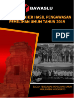 Laporan Akhir Hasil Pengawasan 2019