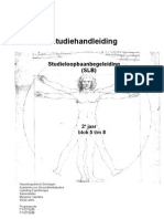 SLB-Handleiding 2e Jaar 2011-2012