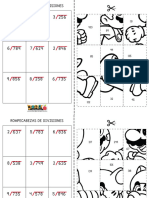 Rompecabezas de Divisiones - Mario Bros