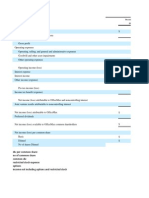 OfficeMax 2010 Annual Report Financial Statements and Key Metrics