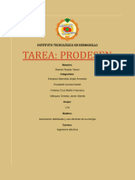 Tarea 1 - PRODESEN