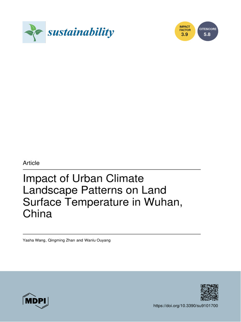 08 - 2017 - Impact of Urban Climate Landscape Patterns On Land Surface ...