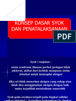 Konsep Dasar Syok 