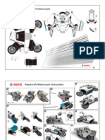 Bosch Papercraft Motorcycle 01