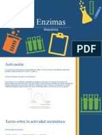 Enzimas (Activacion, Clasificacion, Inhibidores)