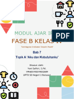 Modul Ajar Ilmu Pengetahuan Alam Dan Sosial (IPAS) - Modul Ajar IPAS Topik A - Aku Dan Kebutuhanku - Fase B