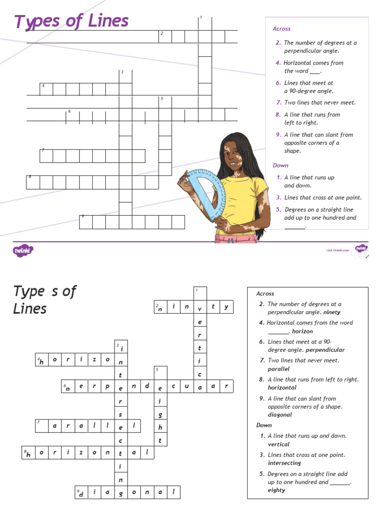 Ni N 1659623537 Types of Lines Crossword Ver 1 PDF Ni N 1659623537 Types of Lines Crossword Ver 1 PDF