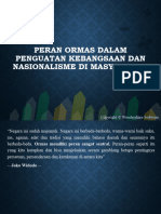 Peran Ormas Penguatan Kebangsaan