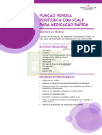 Procedimentos Endovenosos - Punção Venosa Com Scalp Medicação Rápida