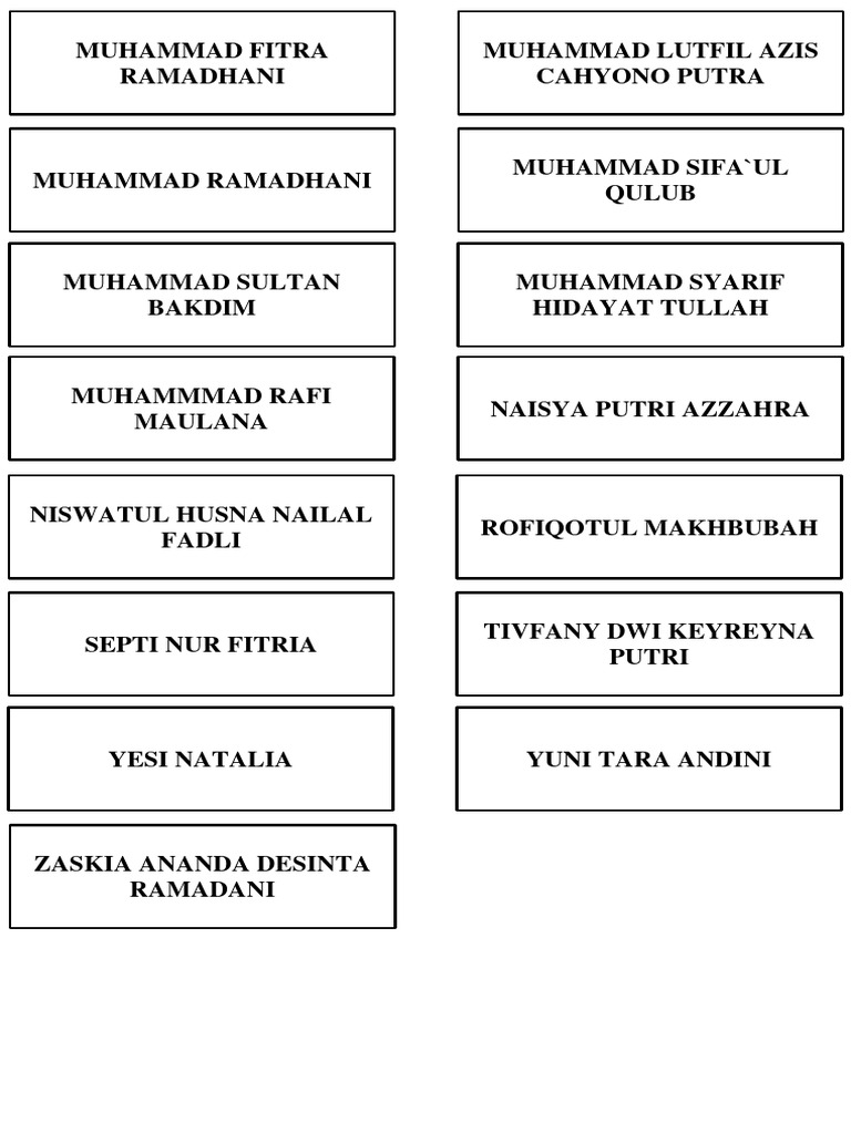 Name Tag | PDF