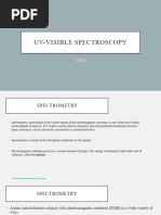 UV-VISIBLE SpectroS