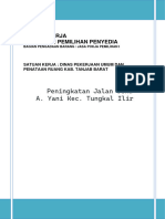 5.kertas Kerja Persiapan Pemilihan Penyedia (Konstruksi) - Peningkatan Jalan Jend A. Yani Kec. Tungkal Ilir