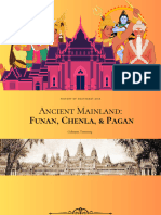 Ancient Mainland Kingdoms Funan, Chenla, & Pagan