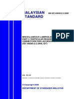 MS Iec 60838-2-22008 Miscellaneous Lampholders - Part 2 Particular Requirements - Connectors For Led Modules-874076