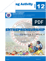 APPLIED Entrepreneurship Quarter 3 Week 4
