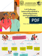 1.4 Culturas, Interculturalidad e Interrelaciones Sociopolíticas y Religiosas.