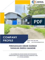 Company Profile Perusahaan Umum Daerah Tarakan Energi Mandiri