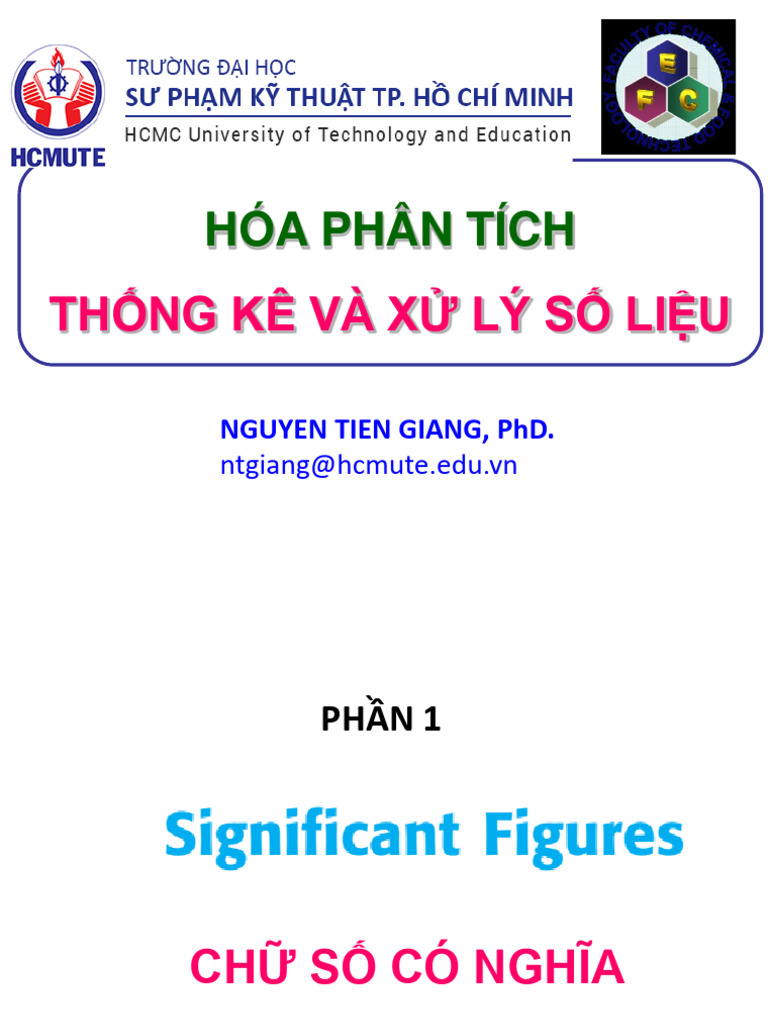 Chap 7 Statistic In Analytical Chemistry Used Pdf