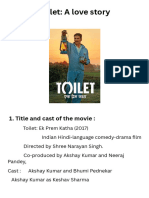 Movie - Toilet A Love Story