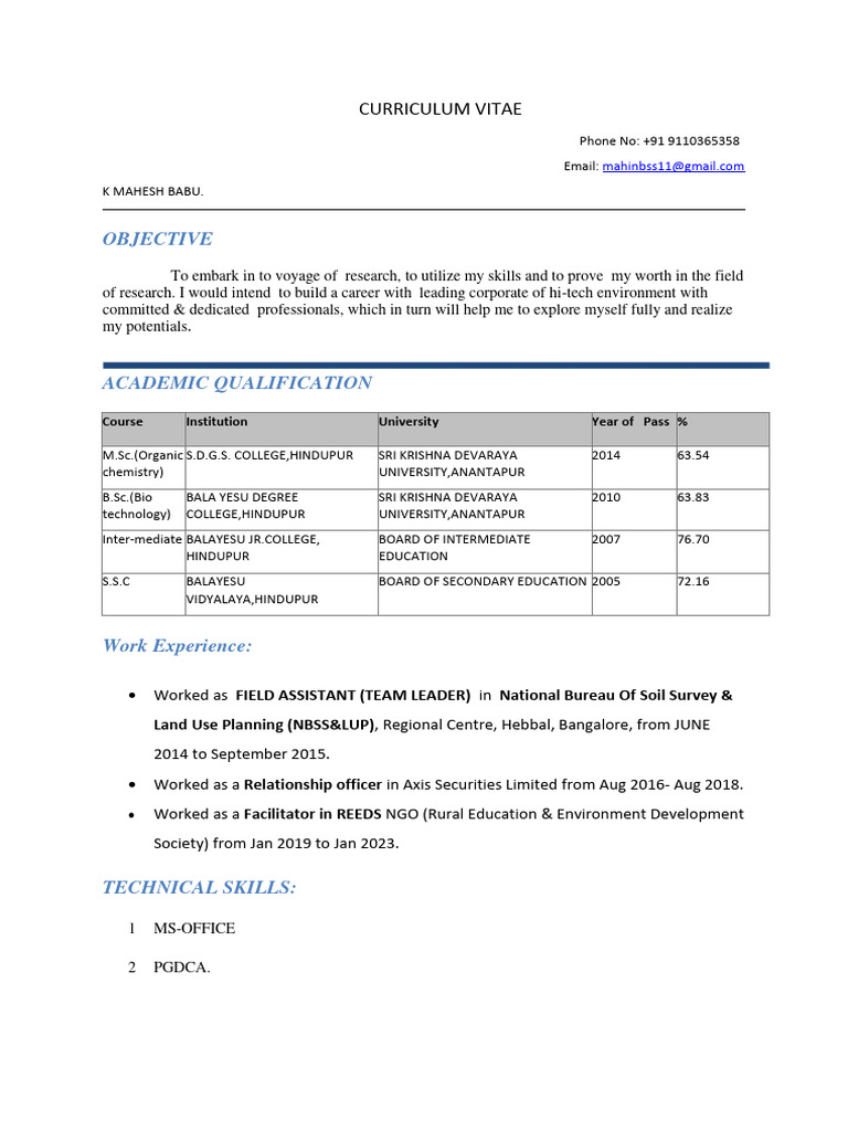 Store Supervisor Resume | PDF