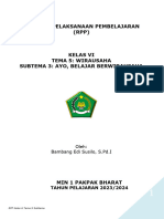 RPP Kelas 6 Tema 5 Subtema 1