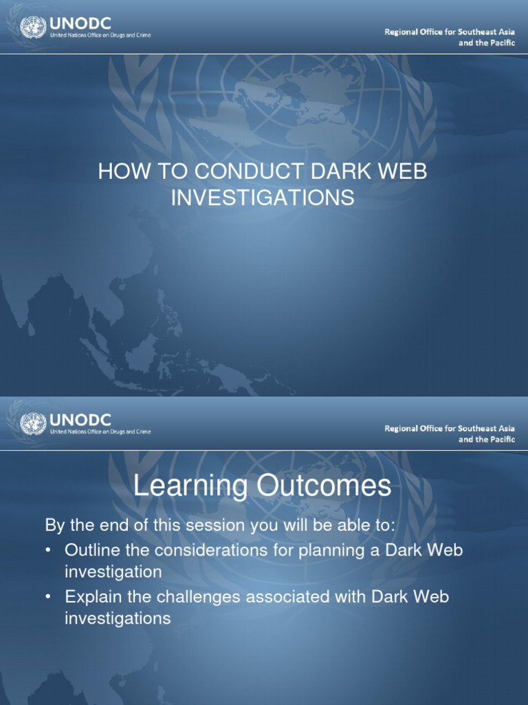 Dark Web Investigation Techniques Guide | PDF