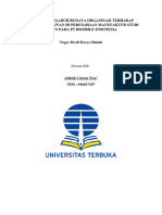 Analisis Pengaruh Budaya Organisasi Terhadap Kinerja Karyawan Di Perusahaan Manufaktur