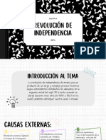 Revolución de Independencia Presentación