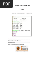 Lab Manual CSE105