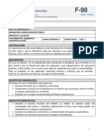 F-98 Programación Didáctica de La Asignatura.v6-Dis Arq I