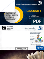 SEMANA 2 Diapositivas #02 La Comprensión Del Texto Académico II