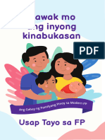 (Tagalog) Usap Tayo Sa Family Planning Booklets (Print-Ready)