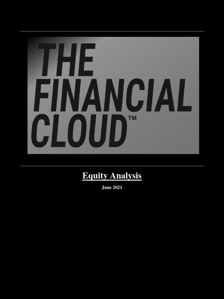 Equity Analysis Example