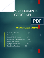 Tugas Kelompok Geografi Revisi