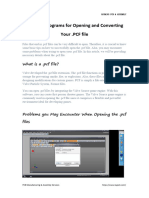 The Best Programs For Opening and Converting Your .PCF File