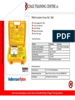 TIN6A Insulation Tester 5kV To 10kV