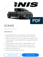 Ignis, El Primer Nano SUV de México Mayor Rendimiento