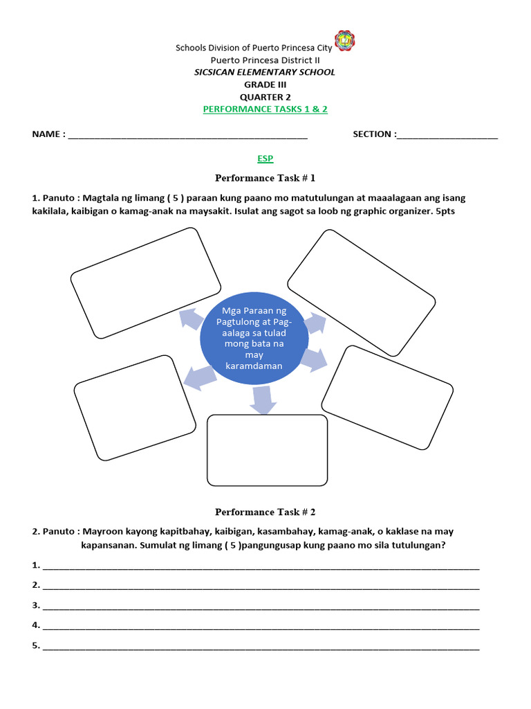 Performance Task | PDF
