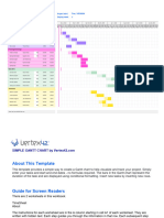 Simple Gantt Chart