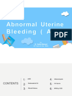 Abnormal Uterine Bleeding Tutorial-1