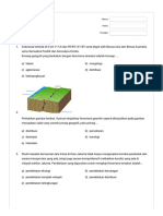 Soal Ujian Sekolah Geografi - Tipe 2