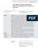 Molecular Docking Insights of Newly Synthesized SC