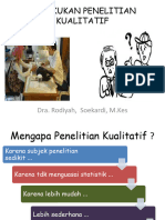 Melakukan Penelitian Kualitatif