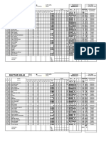 Daftar Nilai Baru Cetak