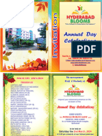 Annual Day Invitation - 2024