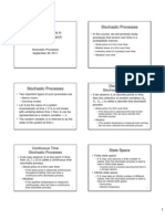 Stochastic Processes: MS 302 Stochastic Models in Operations Research