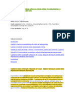 La Construccion de Comunidades Politicas en El Rio de La Plata - Iramain