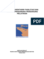 Daftar Inventaris Sarana Prasarana Diklat