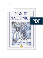 Vuillaume Claude Andre - Manuel Maconnique Ou Tuileur de Tous Les Rites 1e Ed. 1820 Arbre D or