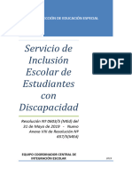 FRAGMENTO - Servicio de Inclusion Escolar de Estudiantes Con Discapacidad
